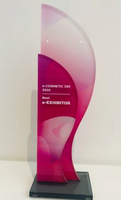 GBC remporte de prix du e-Exhibitor au e-Cosmetic 360