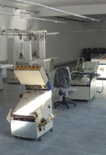 Garment-Folding Machine at the FUSH factory
