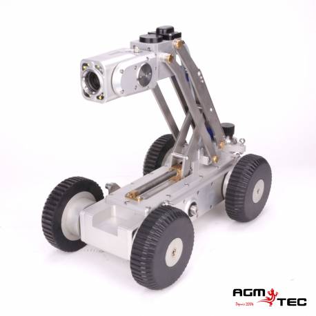Caméra inspection sur un chariot motorisé - AGM TEC
