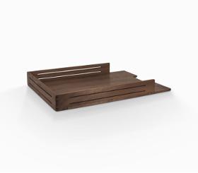 3Line A4 Paper Tray and Document Tray – Walnut