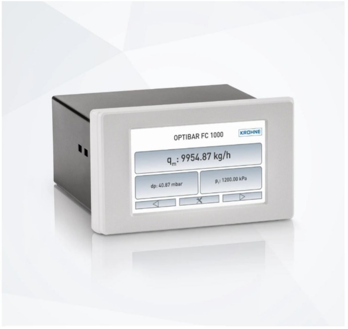 neues Produkt bei KROHNE: Durchflussrechner OPTIBAR FC 1000